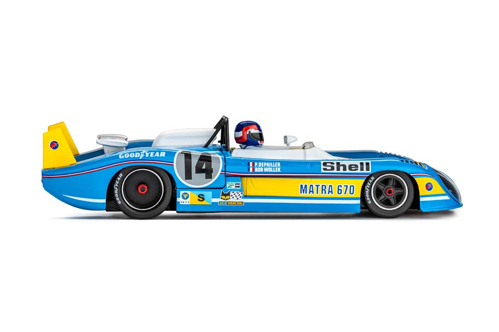 Slot.it CA67A - Matra-Simca MS670B - 24hr Le Mans 1973 #14