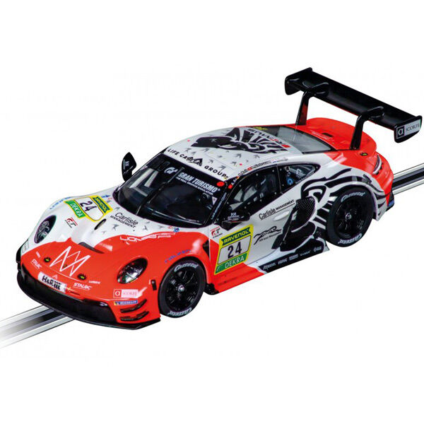 Carrera Digital 30045 Full Throttle GT3 Set Porsche 911 vs Lamborghini Huracán Wireless 2.0 1/32 Slot Car Set 8m