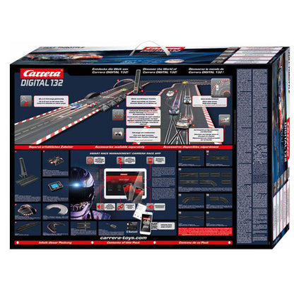 Carrera Digital 30045 Full Throttle GT3 Set Porsche 911 vs Lamborghini Huracán Wireless 2.0 1/32 Slot Car Set 8m