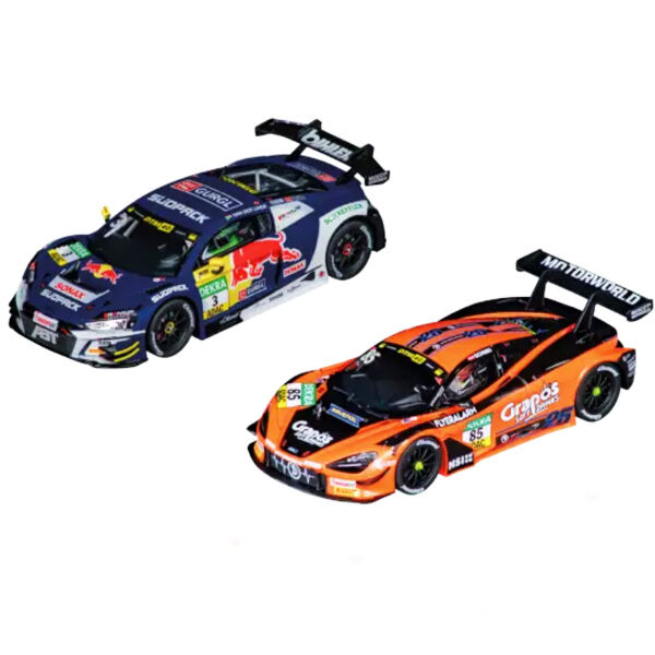 Carrera Digital 30047 Victory Circuit Set McLaren 720S vs Audi R8 LMS GT3 Wireless 2.0 1/32 Slot Car Set