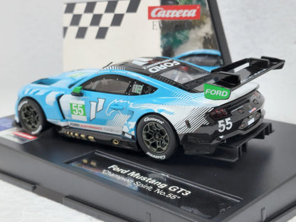 Carrera Evolution 27809 Ford Mustang GT3 Champion Spirit #55 1/32 Slot Car