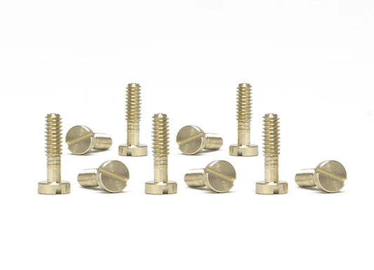 Slot.it CH52 - Brass Screws 2.2 x 8mm Big Head