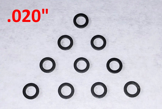 Slot Car Corner GS-02010-N - 1/32 Nylon Guide Spacer, .020"