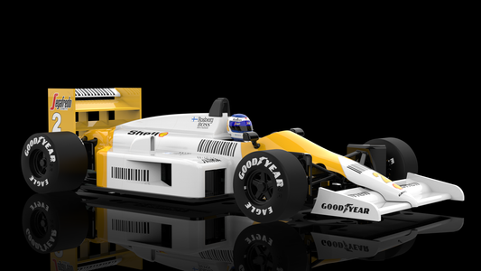 NSR HL10 - FORMULA 86/89 MP4/2 ESTORIL 1986 #2 K.ROSBERG LIVERY IL KING 21K EVO3