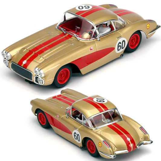 MR Slotcar MR1503 Chevrolet Corvette C1 #60 RAC Trophy Race 2010 – 1/32 Slot Car