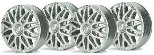 Slot.it PA03s - BBS Silver type ProAxle wheel inserts