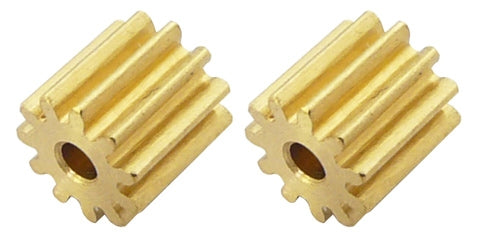 Professor Motor PMTR1173 - 11 Tooth Brass Pinions 48 pitch 2mm Shaft
