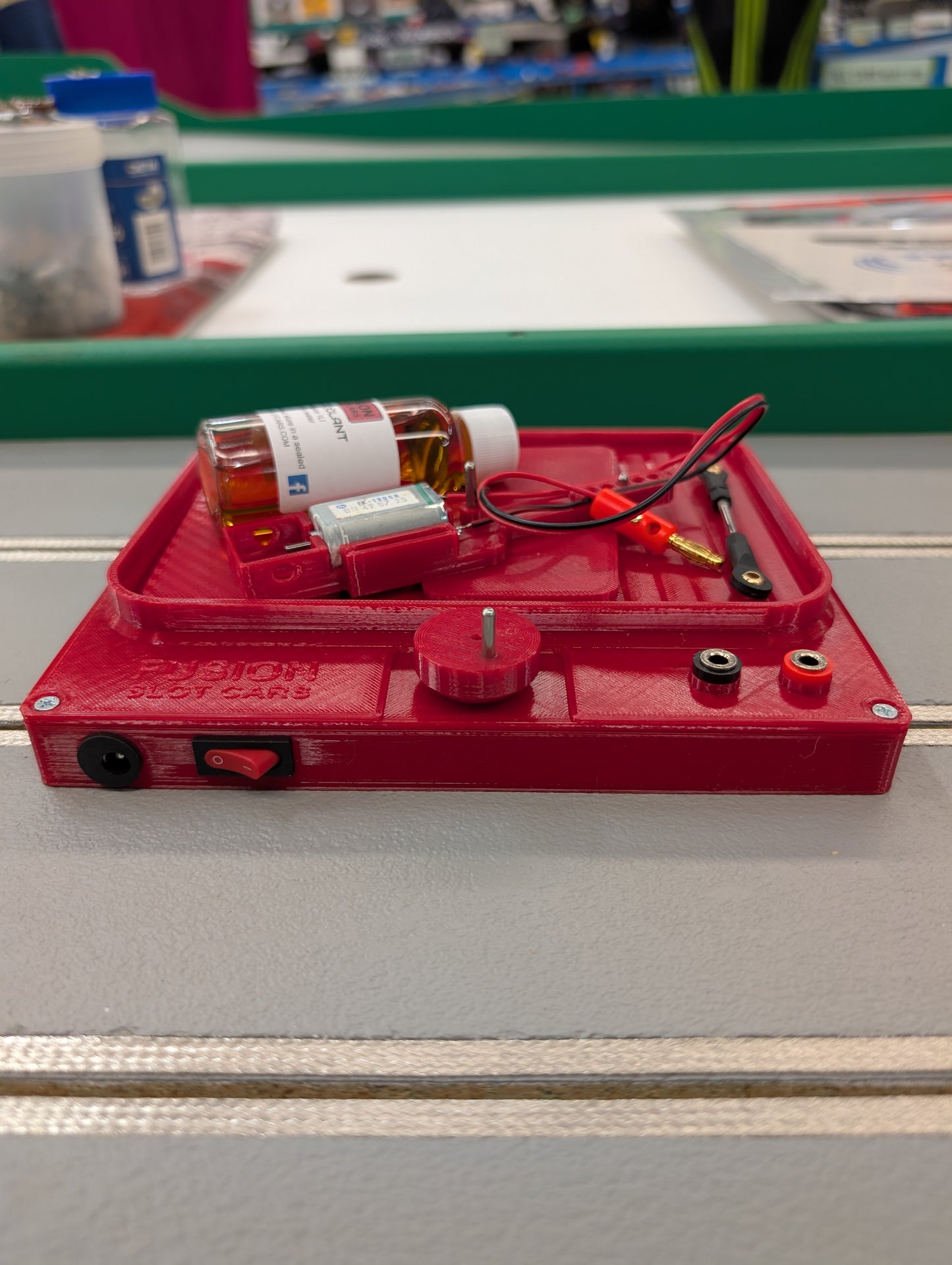 Fusion Slot Cars 003 - Automatic Tyre Polisher