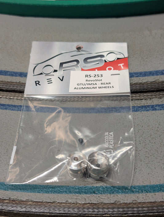 RevoSlot RS253 - GTU-IMSA Aluminium Rear Wheels
