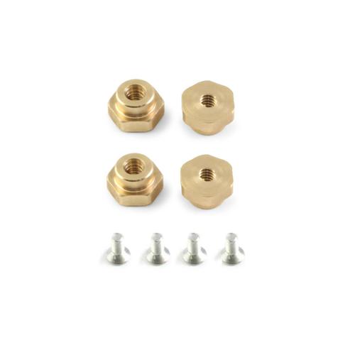 RevoSlot RS-208C - 2.5mm Brass Nuts and Screws