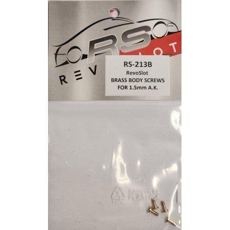 RevoSlot RS213B - Brass Body Screws for 1.5mm A.K.