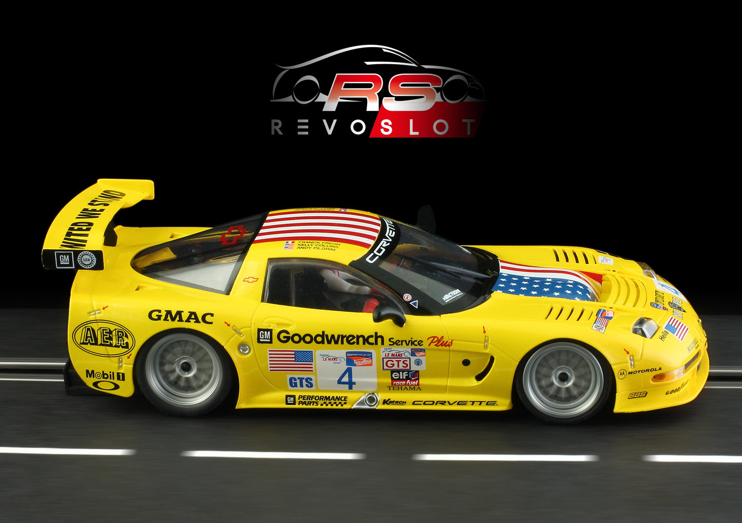 RevoSlot RS0284 - Chevrolet Corvette C5-R Petit Le Mans 2001 #4