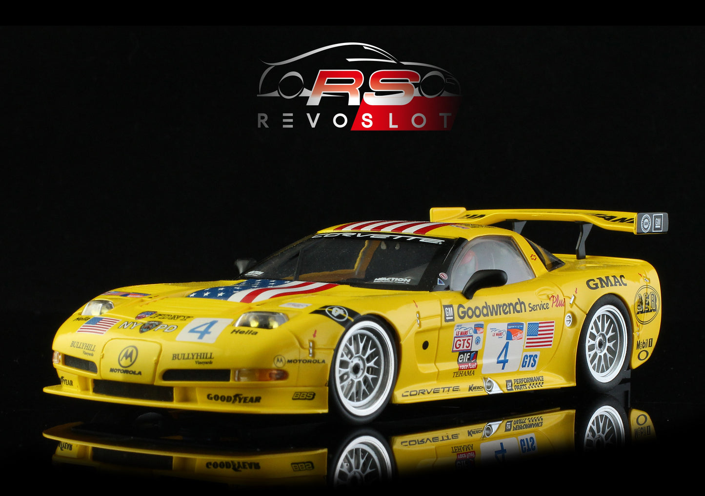 RevoSlot RS0284 - Chevrolet Corvette C5-R Petit Le Mans 2001 #4