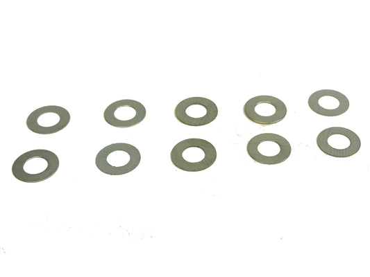BRM S-011B - Steel spacers for 3mm axle 0.25mm x10