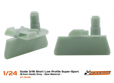 Scaleauto SC-1644B - Super Sport Short, Low-Profile Guide - 3/16" x 9.1mm