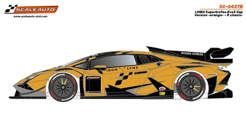 Scaleauto SC-6427B - Lamborghini Super Trofeo EVO 2 - Cup Version - Orange - R-chassis