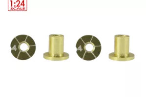 Scaleauto SC-8145C 4mm Eccentric Nuts / Suspension Mounts for H-Plate (4 Pack)