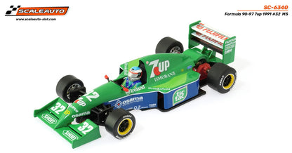 Scaleauto SC-6340 - Formula '90-'97 7UP #32 Michael Schumacher