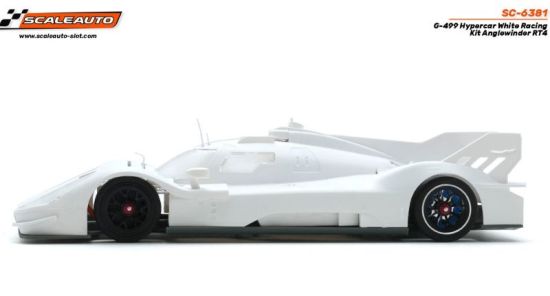 (PRE-ORDER) Scaleauto SC-6381 G-499 Hypercar RT4 Chassis - Racing Kit in White