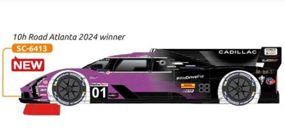 Scaleauto 𝐒𝐂-𝟔𝟒𝟏𝟑 Cadillac V-Series.R LMH Road Atlanta #01 2024