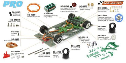 Scaleauto 𝐒𝐂-𝟔𝟒𝟏𝟑 Cadillac V-Series.R LMH Road Atlanta #01 2024