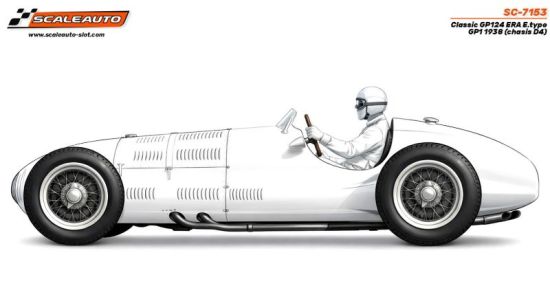 Scaleauto 𝐒𝐂-𝟕𝟏𝟓𝟑 1938 ERA E-Type GP1 Grand Prix Car 1/24
