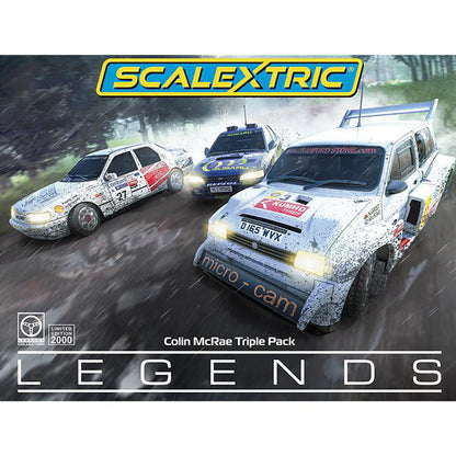 Scalextric C4612A - Colin McRae - Triple Car Pack