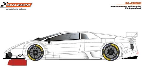 Scaleauto SC-A38M01 Lamborghini Murcielago White Racing Kit 1/32