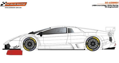 Scaleauto SC-A38M01 Lamborghini Murcielago White Racing Kit 1/32