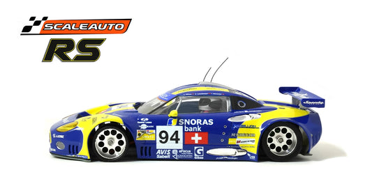 Scaleauto SC-6051RS Spyker C8 Laviolette GT2-R #94 24H Le Mans 2008 Anglewinder RS 1/32 Slot Car