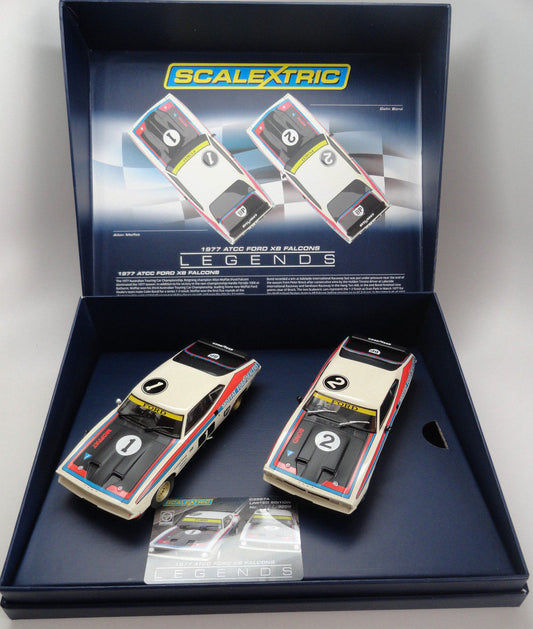 Scalextric Legends C3587A -1977 ATCC Ford XB Falcon Allan Moffat Colin Bond Limited Edition