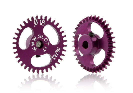 Slot.it GA1836E - 36T Anglewinder Spur 0.7gr - Ergal