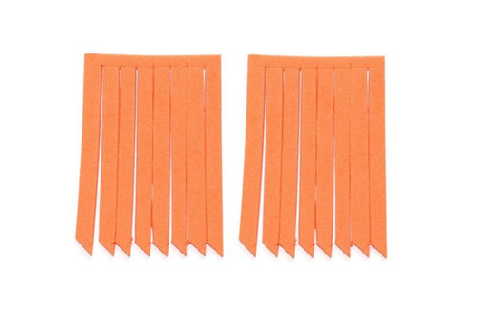 Sloting Plus SP029960 Self-Adhesive Foam Wheel Insert Strips Orange (16 pcs)