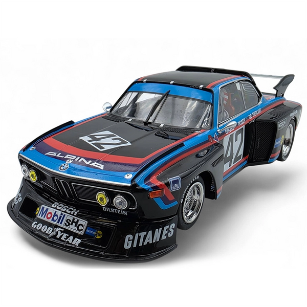 Sideways SW87 BMW 3.5 CSL 24hr Le Mans 1976 #42 - Latest Slot Car Arrival at W.A.R. Raceway