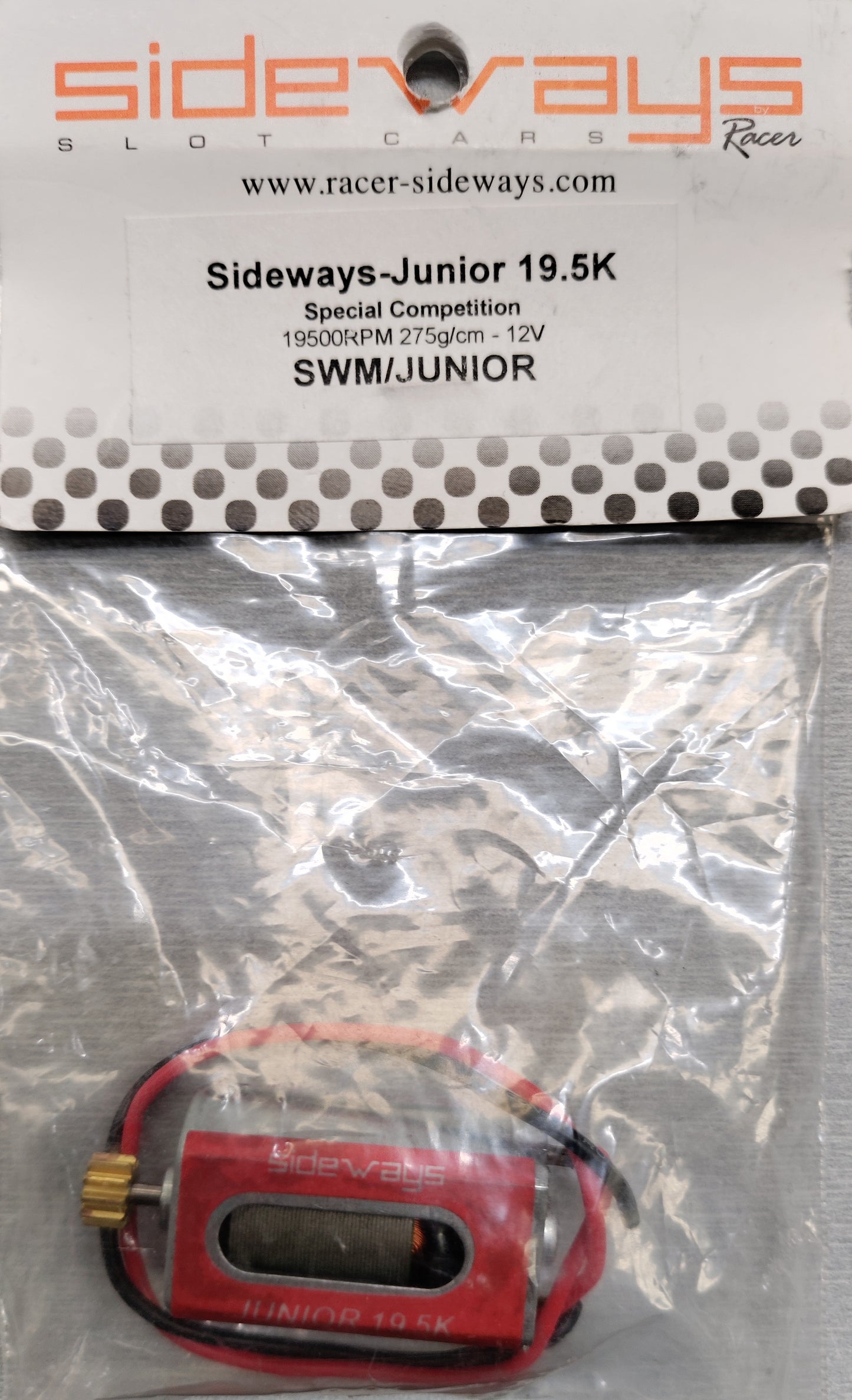 Sideways SWM/JUNIOR - Junior Motor 19500 rpm 275g/cm