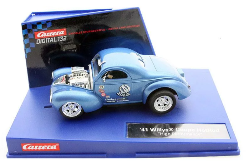 Carrera Digital 30422 - '41 Willys Coupe HotRod "Supercharged"