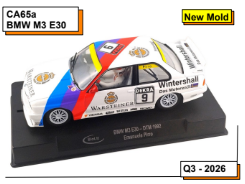 Slot.it CA65A - BMW M3 E30 DTM 1992 Emanuele Pirro