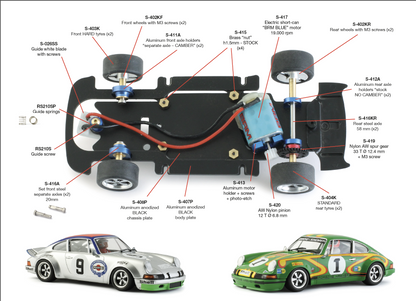 BRM BRM216 - Porsche 911 RSR - Brumos Team #59 - WINNER 24H Daytona 1973 - P. Gregg / H. Haywood