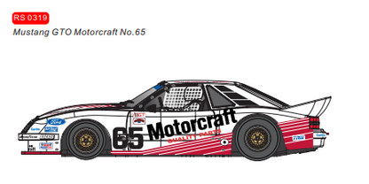RevoSlot RS0319 - Ford Mustang GTO Motorcraft No.65