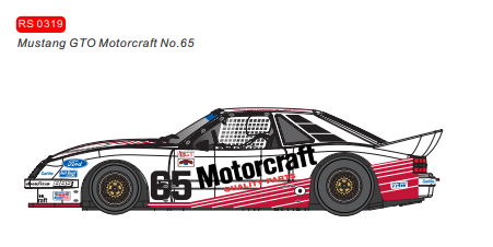 RevoSlot RS0319 - Ford Mustang GTO Motorcraft No.65