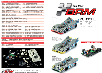 BRM BRM206 - Porsche 917K - 1000km SPA 1971 Martini #22