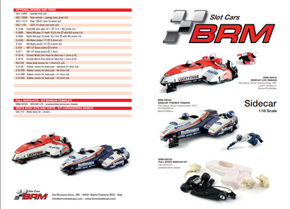 BRM BRM-SDC03 - SIDECAR TTM/BEO-YAMAHA FIM Sidecar World Championship 1978 ROTHMANS #4 Biland/Williams