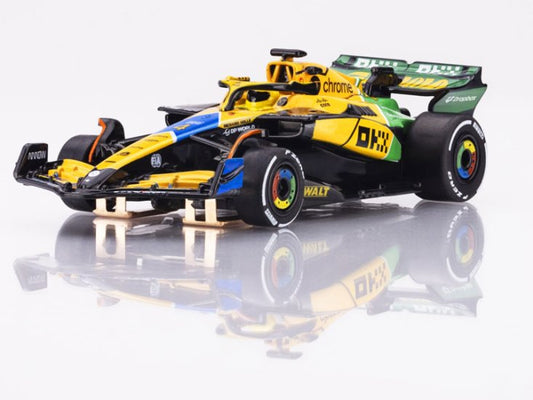 AFX Mega G+ 22120 - F1 McLaren MLC38 #4 2024 Monaco Lando Norris Ayrton Senna Tribute