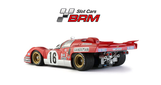 BRM BRM173 Ferrari 512M Sandeman – 24Hr Le Mans 1971 – 4th Place #16