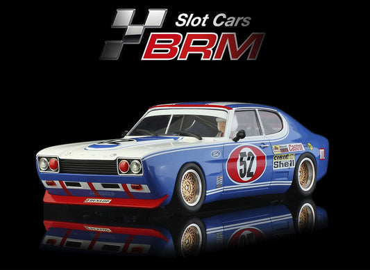 BRM BRM186 Ford Capri - 24Hr Le Mans 1972 #52 - Shell – D.Glemser – A.Soler-Roig