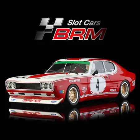 BRM BRM189 - Ford Capri DRM Nurburgring 500KM 1973 #4 - Shell – Karl-Ludwing Weiss