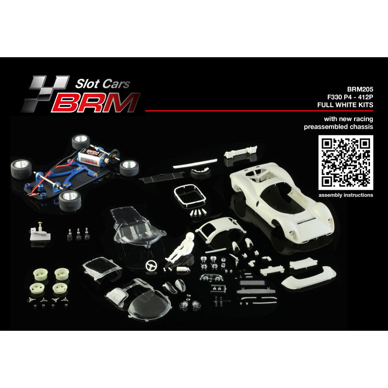 BRM BRM205 - Ferrari 330 P4 / 412P White Kit