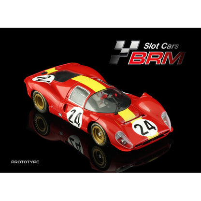 BRM BRM202 - Ferrari 330 P4 - 24hr Le Mans 1967 #24