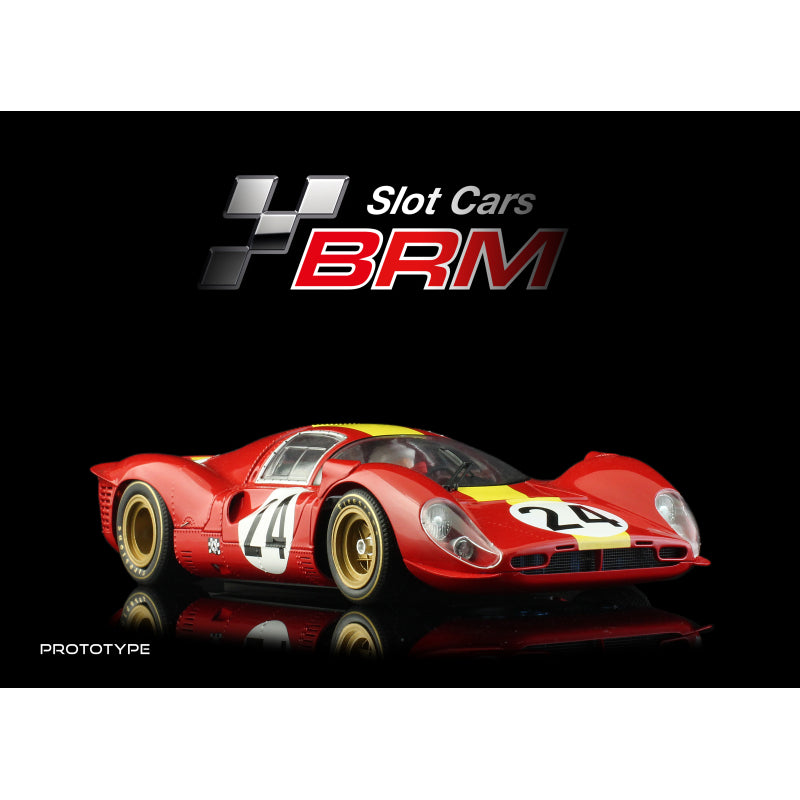 BRM BRM202 - Ferrari 330 P4 - 24hr Le Mans 1967 #24