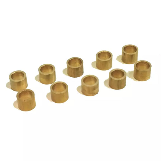 BRM S-011F - Brass spacers for 3mm axle 3.0mm x10